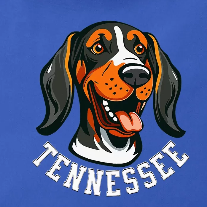 Tennessee Dog Sport Lovers Tennessee Fan Coonhound Zip Tote Bag