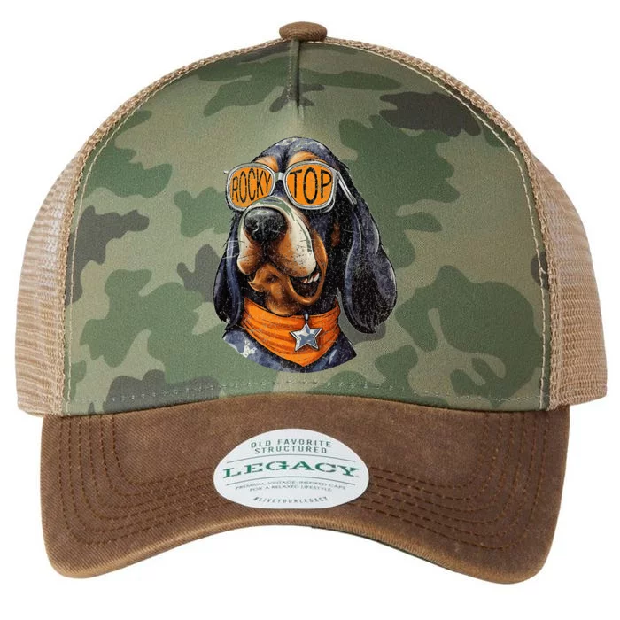 Tennessee Dog Sport Lovers Coonhound Fan Rocky Top Tn Legacy Tie Dye Trucker Hat