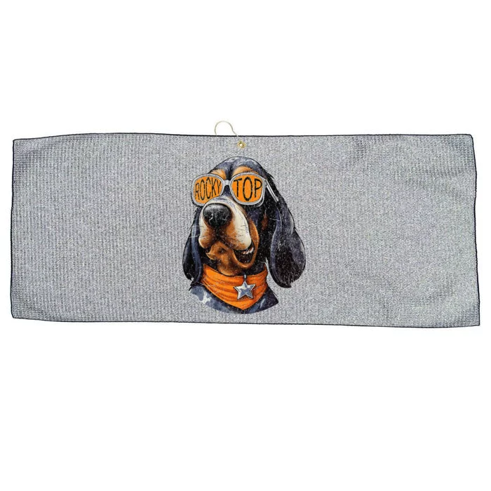 Tennessee Dog Sport Lovers Coonhound Fan Rocky Top Tn Large Microfiber Waffle Golf Towel