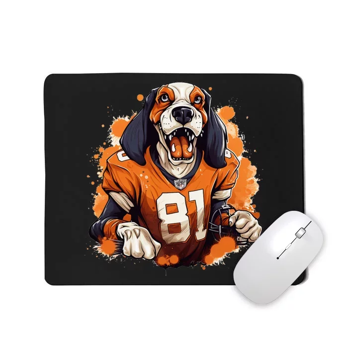 Tennessee Dog Sport Lovers Tennessee Tri Stars Mousepad