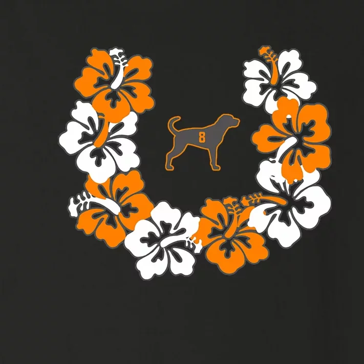 Tennessee Dog Sport Lovers Coonhound Fan Hawaii Lei Toddler Long Sleeve Shirt