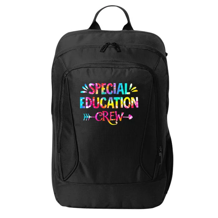 Tie Dye Special Education Crew Sped Squad Special Ed Teacher City Backpack