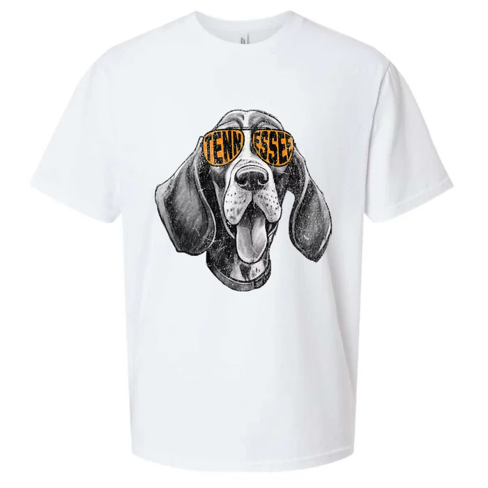 Tennessee Dog Sport Lovers Tennessee Coonhound Fan Sueded Cloud Jersey T-Shirt