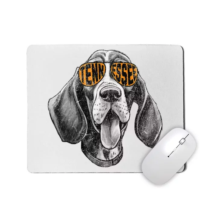 Tennessee Dog Sport Lovers Tennessee Coonhound Fan Mousepad