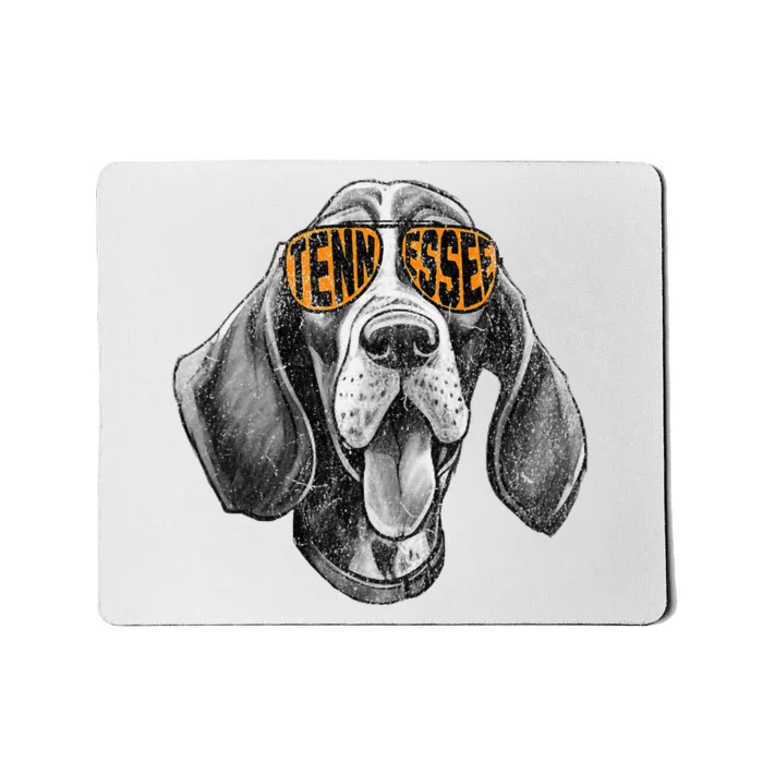 Tennessee Dog Sport Lovers Tennessee Coonhound Fan Mousepad