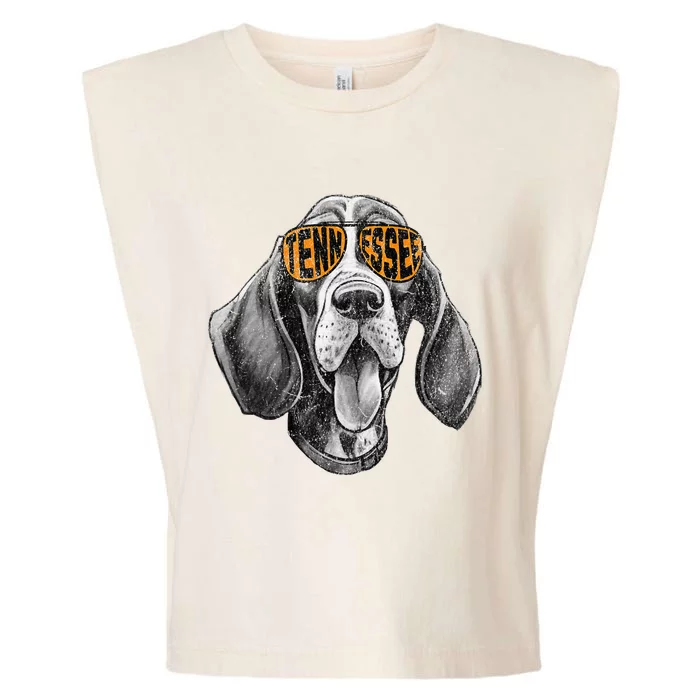 Tennessee Dog Sport Lovers Tennessee Coonhound Fan Garment-Dyed Women's Muscle Tee