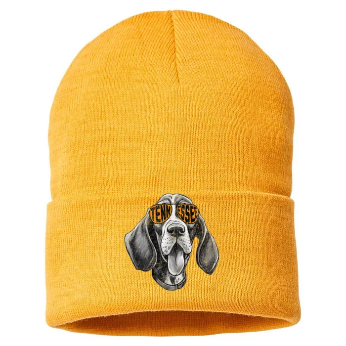 Tennessee Dog Sport Lovers Tennessee Coonhound Fan Sustainable Knit Beanie