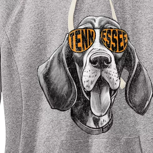 Tennessee Dog Sport Lovers Tennessee Coonhound Fan Women's Fleece Hoodie