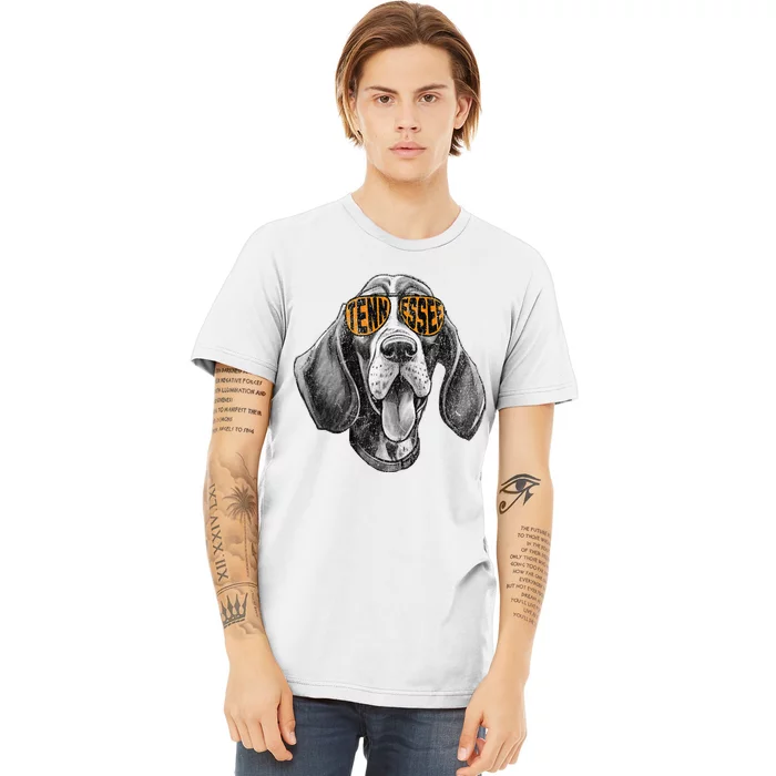 Tennessee Dog Sport Lovers Tennessee Coonhound Fan Premium T-Shirt