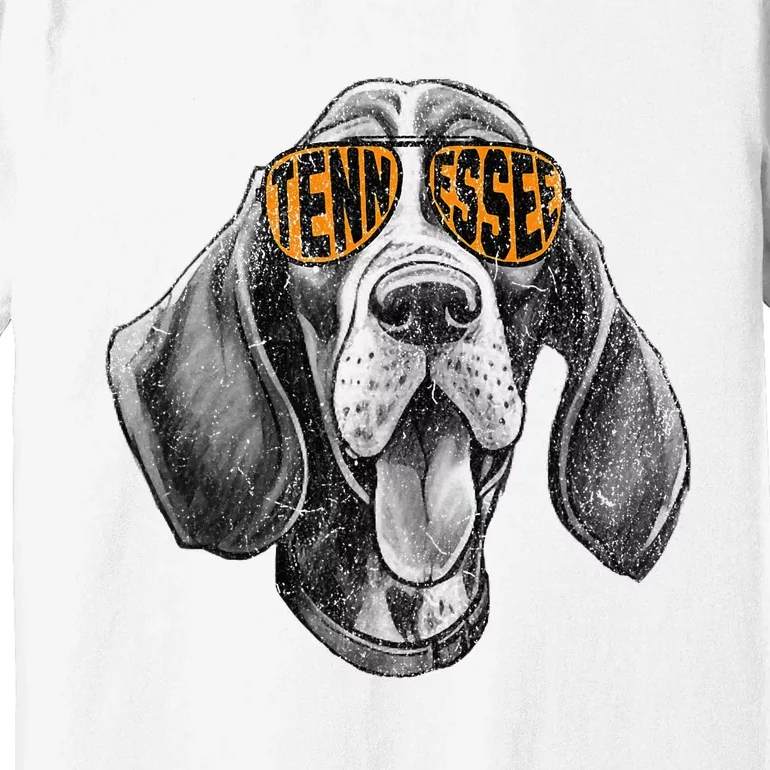 Tennessee Dog Sport Lovers Tennessee Coonhound Fan Premium T-Shirt