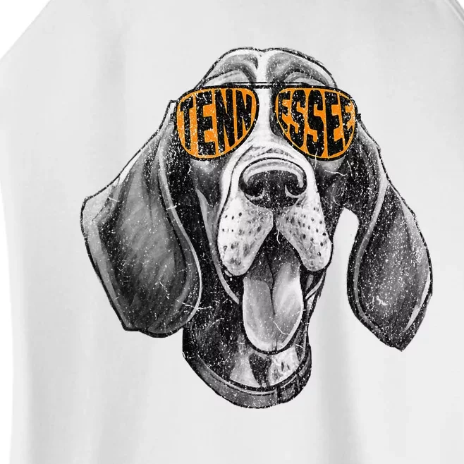 Tennessee Dog Sport Lovers Tennessee Coonhound Fan Women’s Perfect Tri Rocker Tank