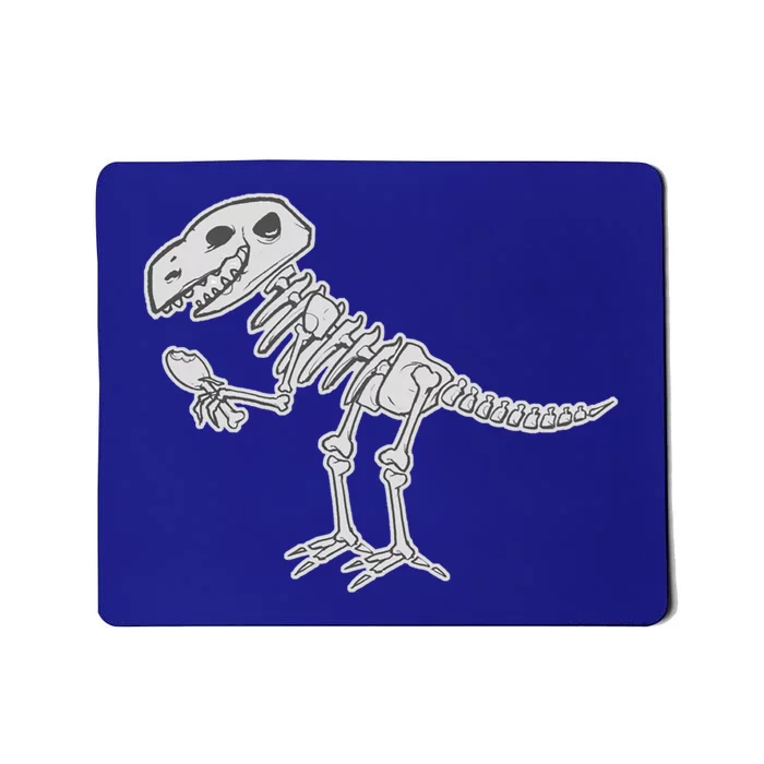 TRex Dinosaur Skeleton Gift Mousepad