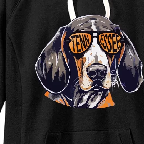 Tennessee Dog Sport Lovers Tennessee Coonhound Fan Women's Fleece Hoodie