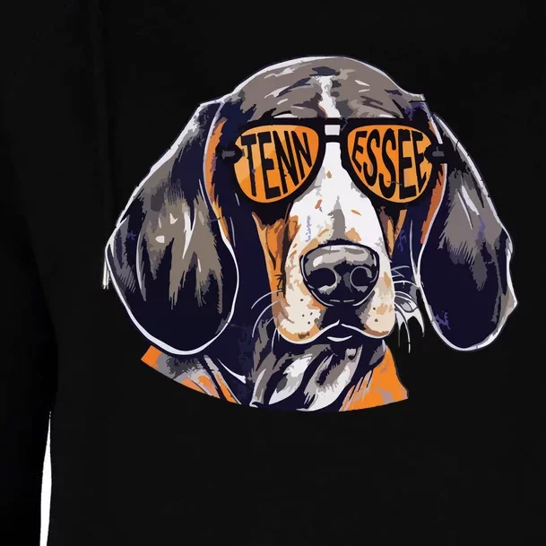 Tennessee Dog Sport Lovers Tennessee Coonhound Fan Womens Funnel Neck Pullover Hood