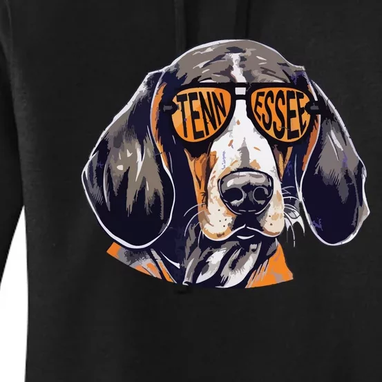 Tennessee Dog Sport Lovers Tennessee Coonhound Fan Women's Pullover Hoodie