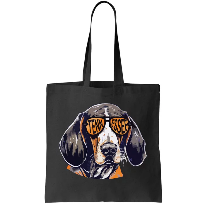 Tennessee Dog Sport Lovers Tennessee Coonhound Fan Tote Bag