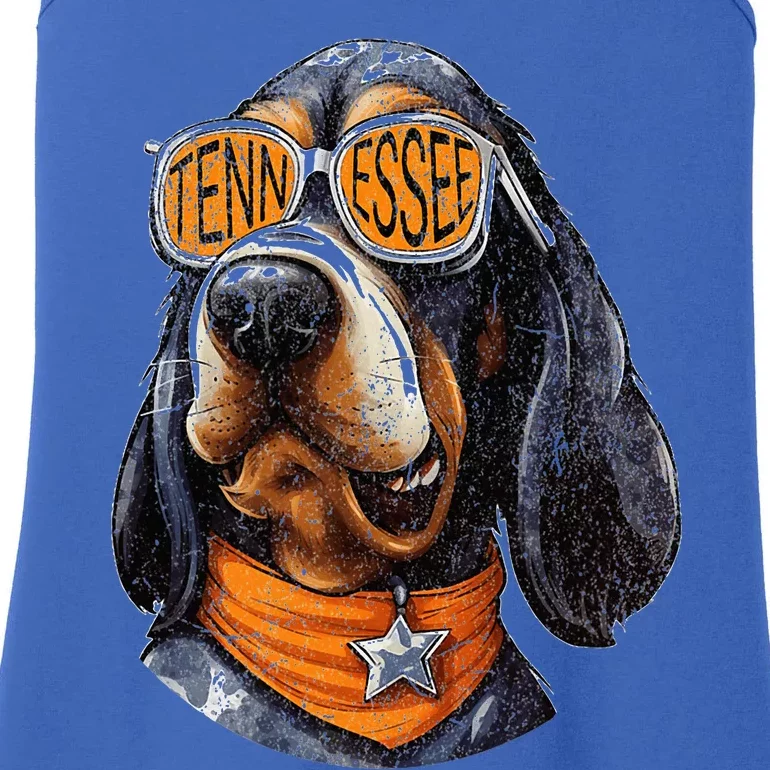 Tennessee Dog Sport Lovers Tennessee Coonhound Fan Ladies Essential Tank