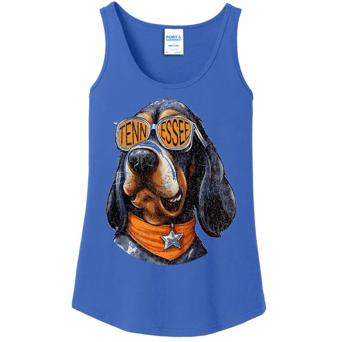 Tennessee Dog Sport Lovers Tennessee Coonhound Fan Ladies Essential Tank