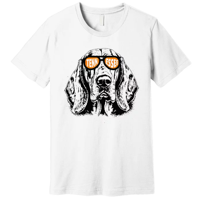 Tennessee Dog Sport Lovers Tennessee Coonhound Fan Premium T-Shirt