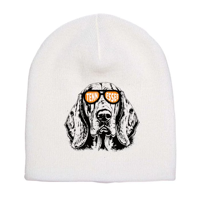 Tennessee Dog Sport Lovers Tennessee Coonhound Fan Short Acrylic Beanie