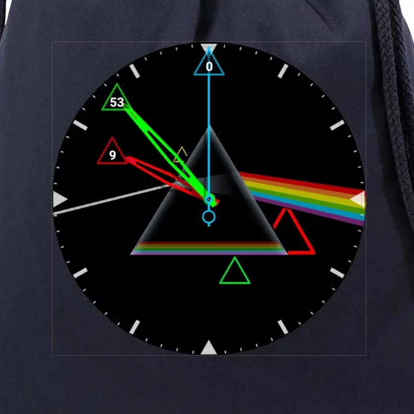 The Dark Side Of The Moon Drawstring Bag