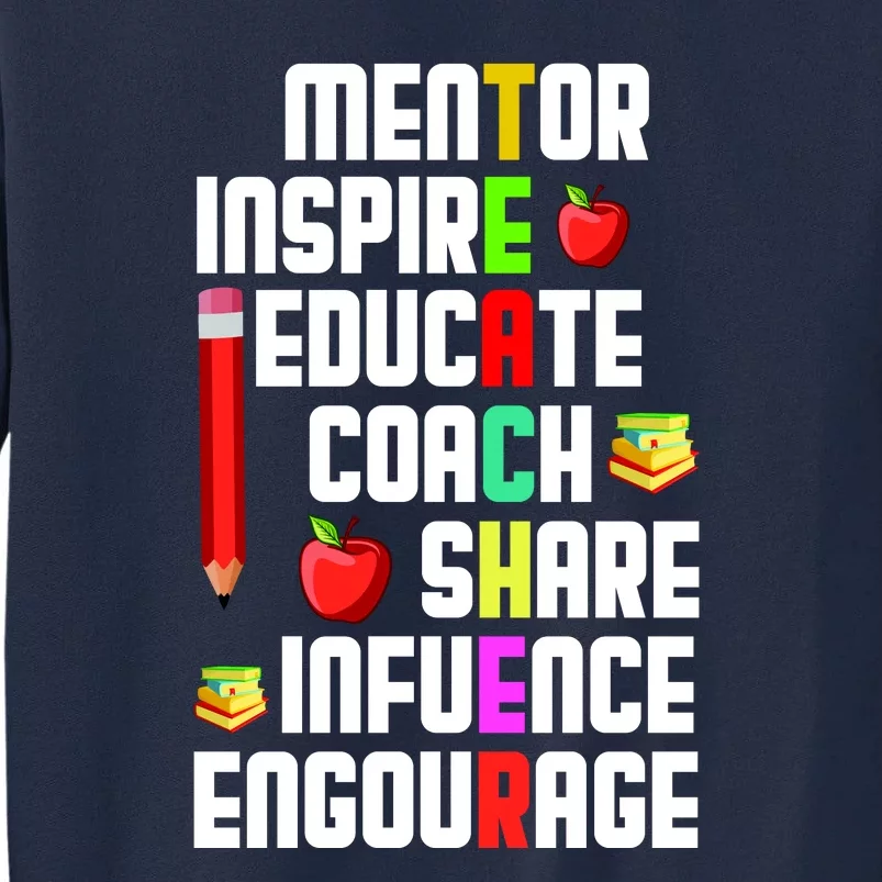 Teachers Day Sayings Tall Sweatshirt