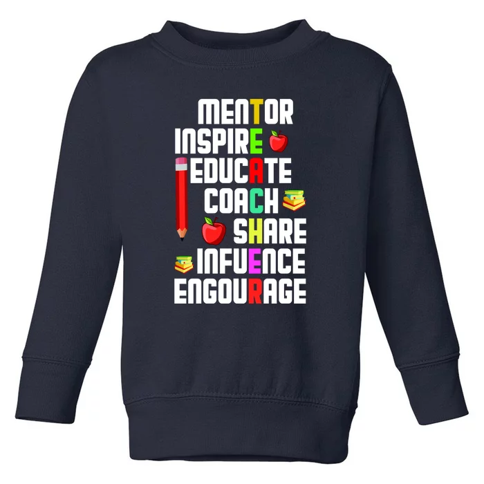 Teachers Day Sayings Toddler Sweatshirt