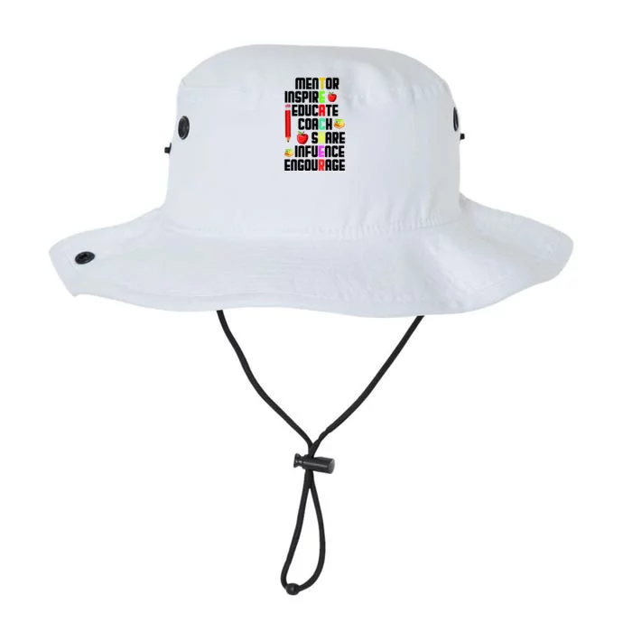 Teachers Day Sayings Legacy Cool Fit Booney Bucket Hat