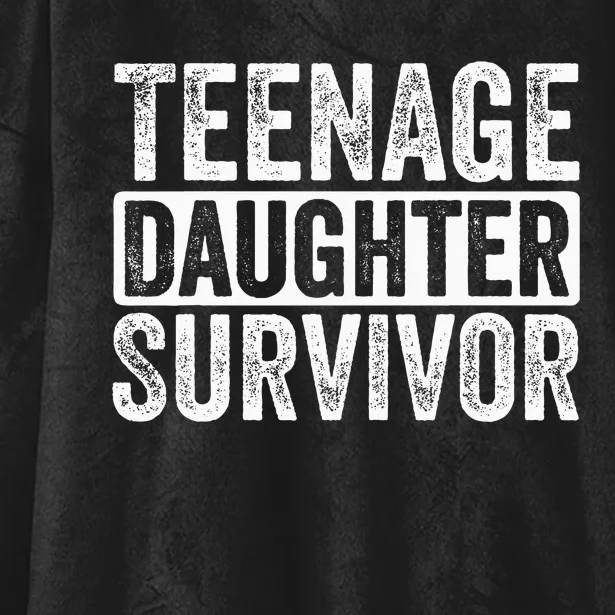 Teenage Daughter Survivor Hooded Wearable Blanket