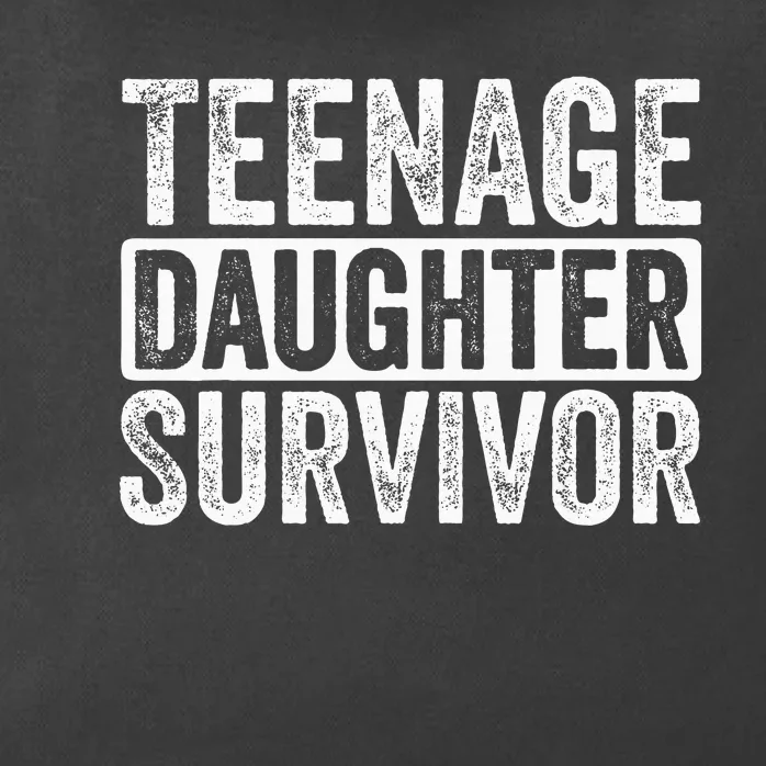 Teenage Daughter Survivor Zip Tote Bag