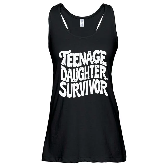 Teenage Daughter Survivor Popular Parenting Ladies Essential Flowy Tank