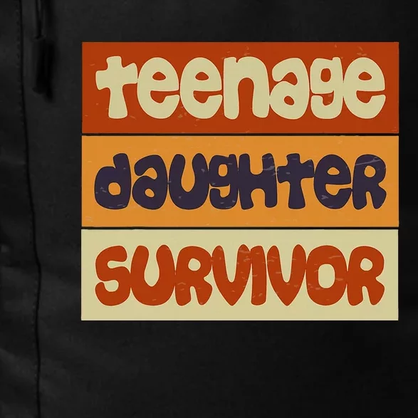 Teenage Daughter Survivor Popular Parenting Daily Commute Backpack