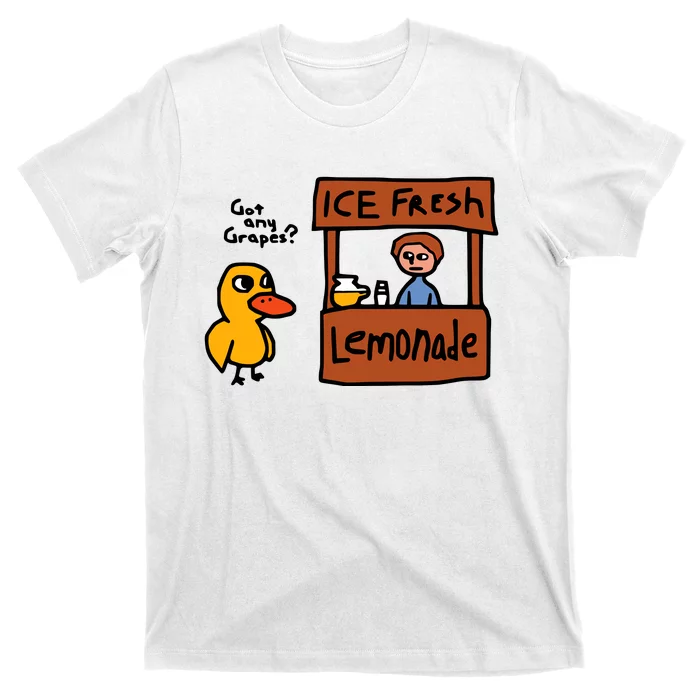 The Duck Song Got Any Grapes Funny Meme T-Shirt