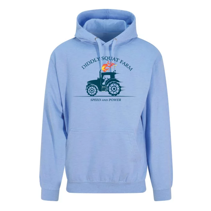 Tractor Diddly Squat Farm Speed And Power Unisex Surf Hoodie