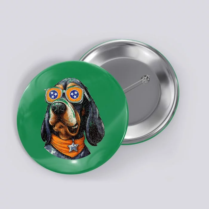 Tennessee Dog Sport Lovers Tennessee Coonhound Fan Button