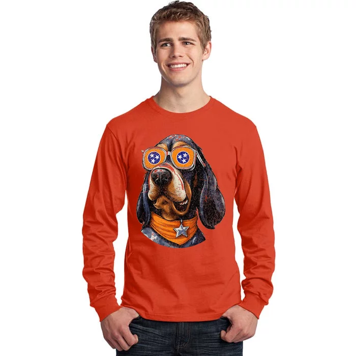 Tennessee Dog Sport Lovers Tennessee Coonhound Fan Tall Long Sleeve T-Shirt