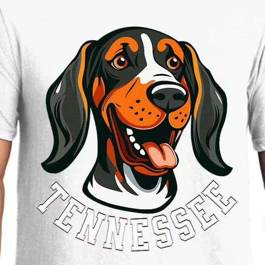 Tennessee Dog Sport Lovers Tennessee Fan Coonhound Pajama Set