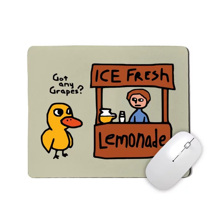 The Duck Song Got Any Grapes Funny Meme Mousepad