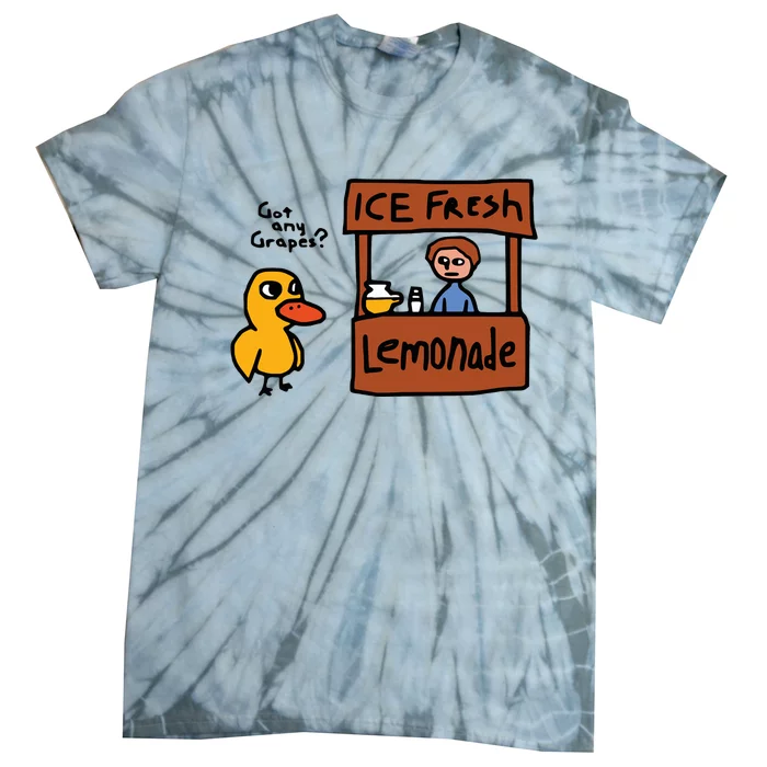 The Duck Song Got Any Grapes Funny Meme Tie-Dye T-Shirt