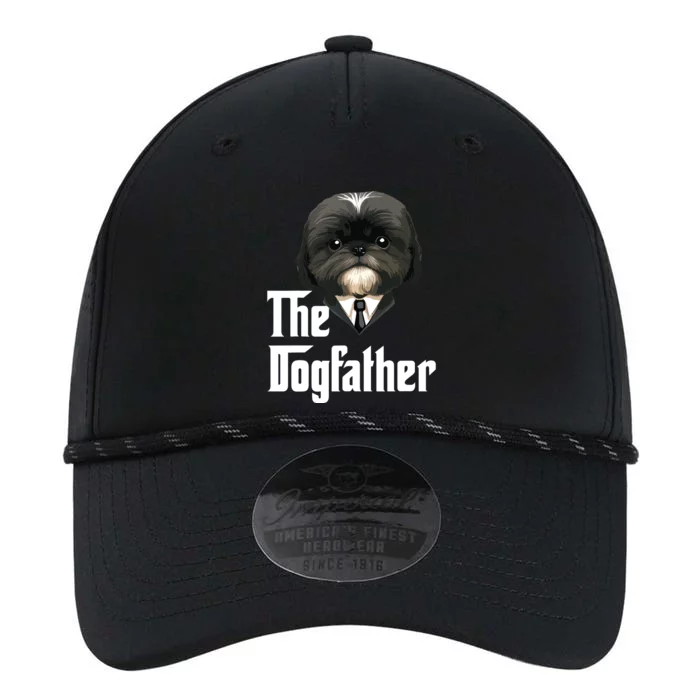 The Dogfather Shih Tzu Dad Shih Tzu Papa Funny Dog Owner Performance The Dyno Cap