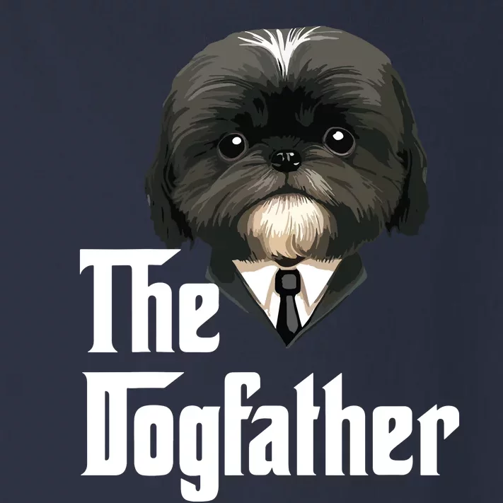 The Dogfather Shih Tzu Dad Shih Tzu Papa Funny Dog Owner Toddler Long Sleeve Shirt