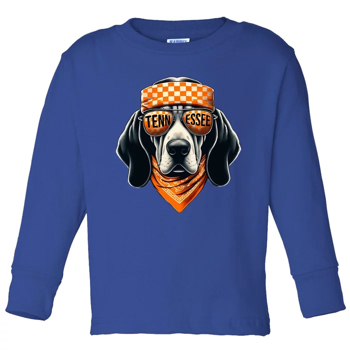 Tennessee Dog Sport Lovers Tennessee Lover Toddler Long Sleeve Shirt