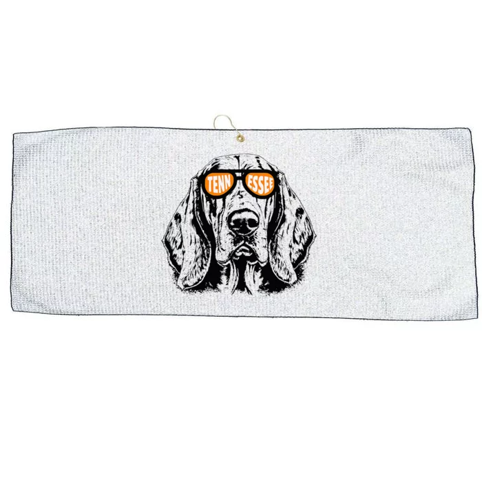 Tennessee Dog Sport Lovers Tennessee Coonhound Large Microfiber Waffle Golf Towel