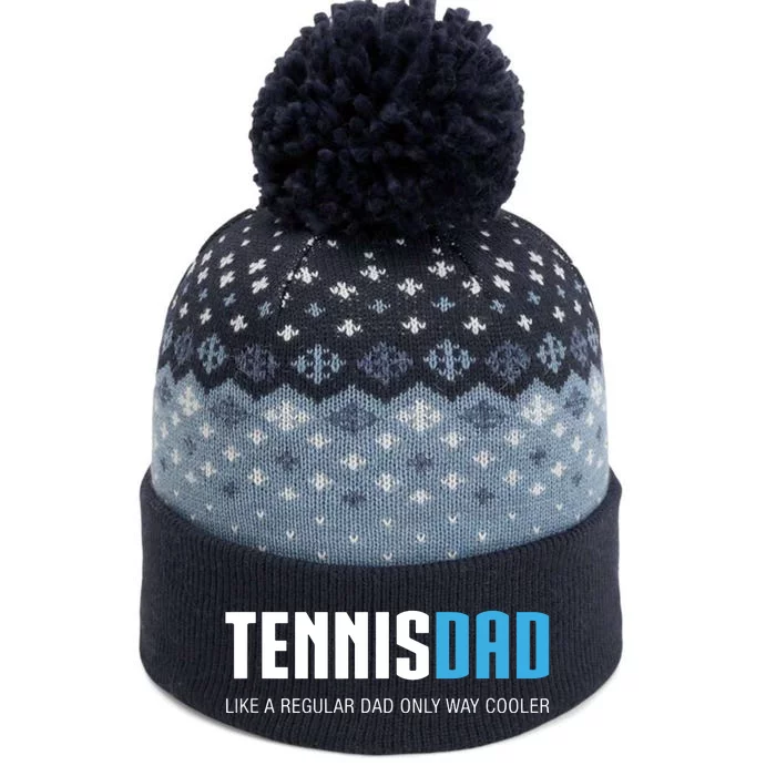 Tennis Dad Shirts, Funny Cute Father's Day Gift The Baniff Cuffed Pom Beanie