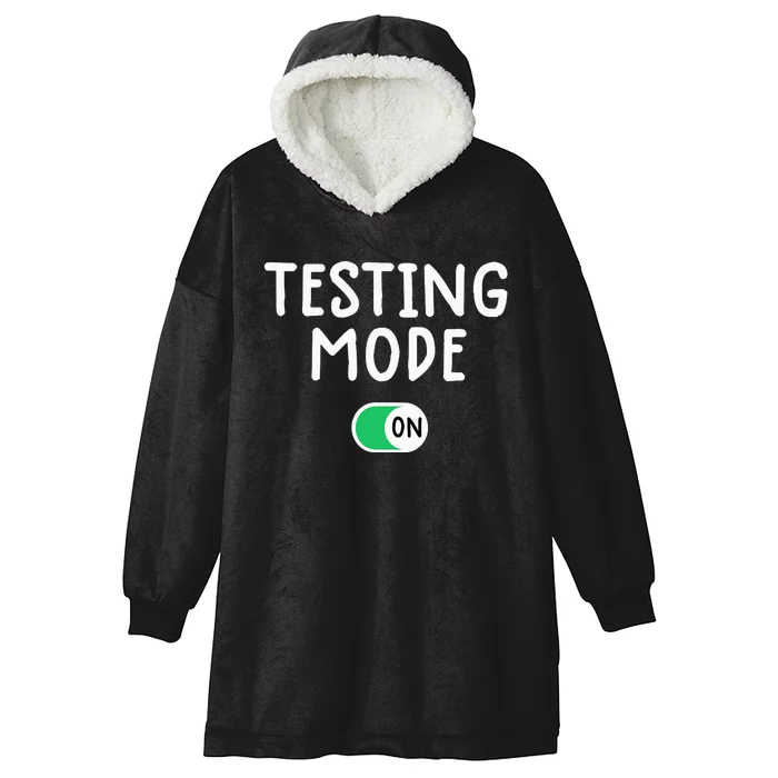 Test Day Show Your STAAR Power funny Teacher day Hooded Wearable Blanket