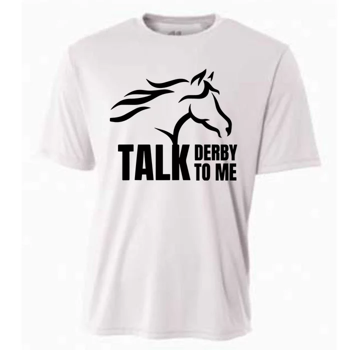 Talk Derby To Me Lucky Horse Cooling Performance Crew T-Shirt