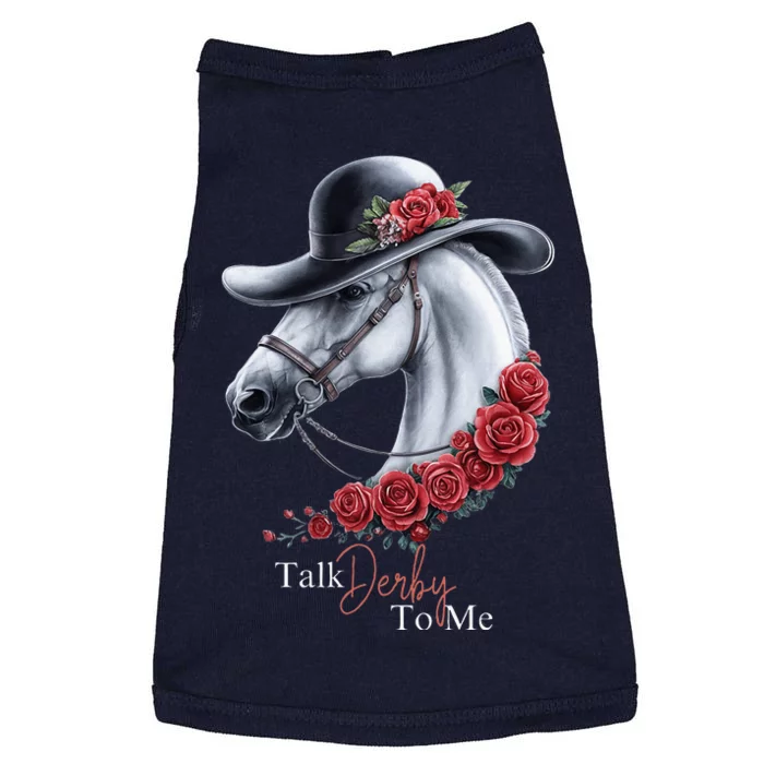 Talk Derby To Me Horse Racing Lover Derby Day Doggie Tank