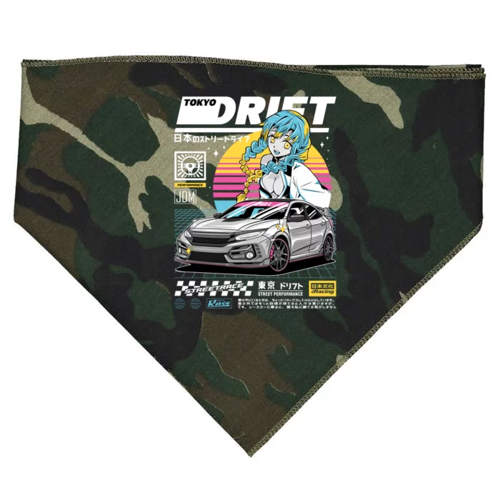 Tokyo Drift USA-Made Doggie Bandana