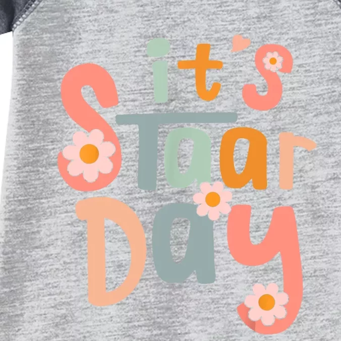 Test Day Teacher Its Staar Day Gifts For Women Infant Baby Jersey Bodysuit