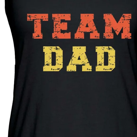 Team dad Ladies Essential Flowy Tank